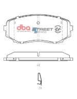 DBA SS EV front brake pads for Mazda CX-7, Mazda CX-9