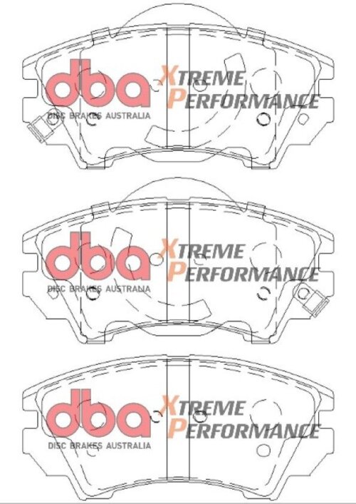 DBA XP prednje kočione pločice za Chevrolet Camaro, Opel Astra