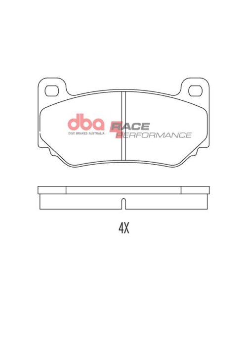 DBA RP rear brake pads for Lotus Exige, MG F