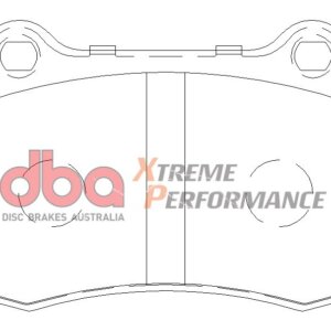DBA XP stražnje kočione pločice za Alfa Romeo 147, Alfa Romeo 156