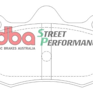 DBA SP rear brake pads for Lotus Exige, Lotus Emira
