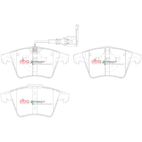 DBA SP front brake pads for VW Caravelle, VW Multivan