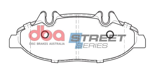 DBA SS front brake pads for Mercedes-Benz Viano, Mercedes-Benz Vito