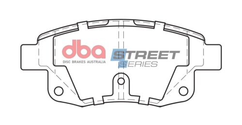 DBA SS rear brake pads for Ford Transit, Ford Tourneo