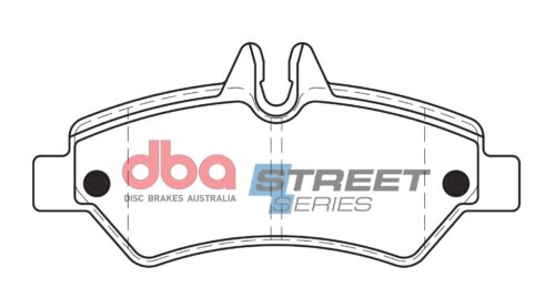 DBA SS rear brake pads for VW Crafter