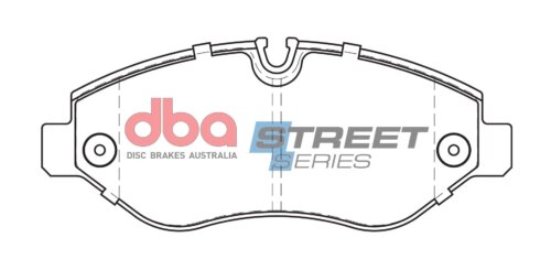 DBA SS front brake pads for VW Crafter