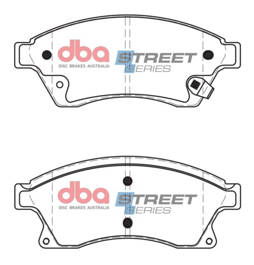 DBA SS front brake pads for Opel Astra, Vauxhall Astra