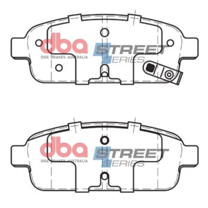 DBA SS rear brake pads for Opel Astra, Opel Zafira