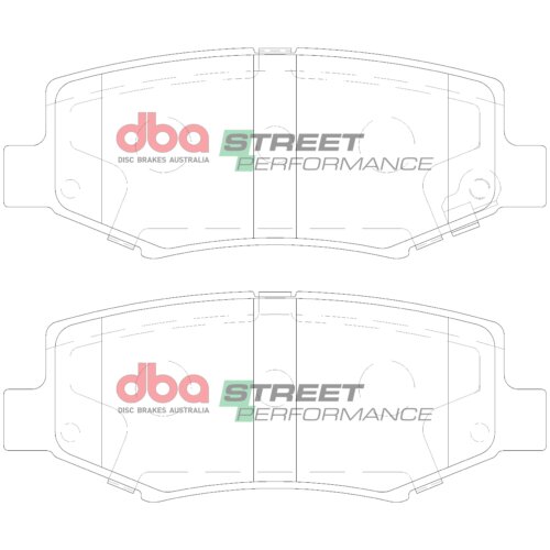DBA SP rear brake pads for Jeep Wrangler, Jeep Cherokee