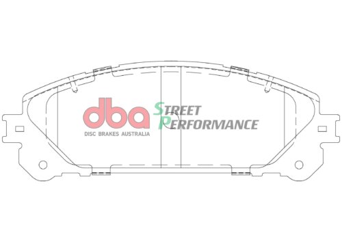 DBA SP front brake pads for Lexus ES, Toyota RAV4