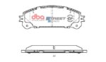 DBA SS EV front brake pads for Lexus ES, Toyota RAV4