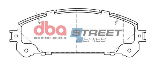 DBA SS front brake pads for Lexus ES, Toyota RAV4