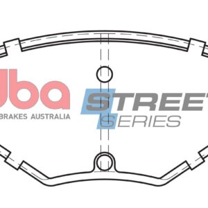 DBA SS front brake pads for Citroën C5
