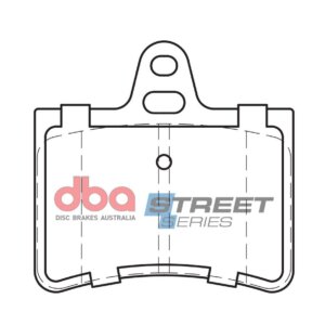DBA SS rear brake pads for Citroën C5