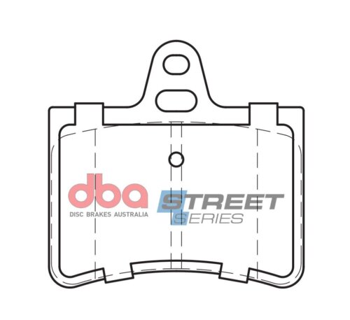 DBA SS rear brake pads for Citroën C5
