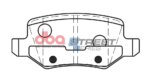 DBA SS rear brake pads for Mercedes-Benz A-Class, Mercedes-Benz B-Class