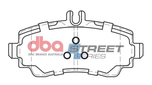 DBA SS front brake pads for Mercedes-Benz A-Class