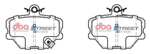 DBA SS front brake pads for Smart Fortwo