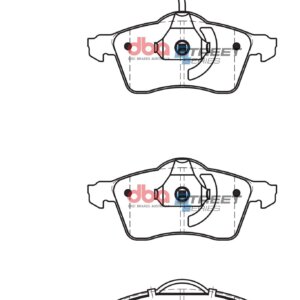 DBA SS front brake pads for VW Caravelle