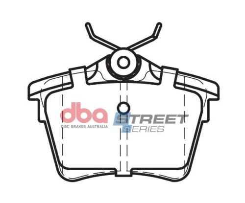 DBA SS stražnje kočione pločice za Peugeot 407, Peugeot 607