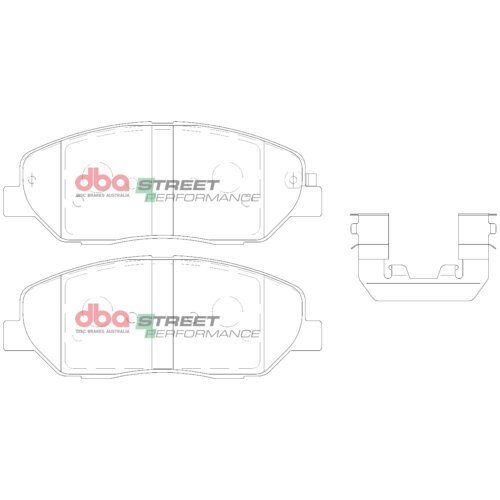 DBA SP front brake pads for Hyundai Santa FE, SsangYong Rexton