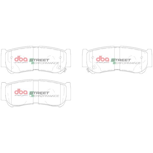 DBA SP rear brake pads for Hyundai Santa FE