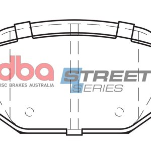 DBA SS rear brake pads for Alfa Romeo GT