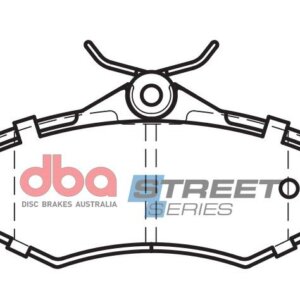 DBA SS front brake pads for Citroën C3 Picasso, Citroën C2