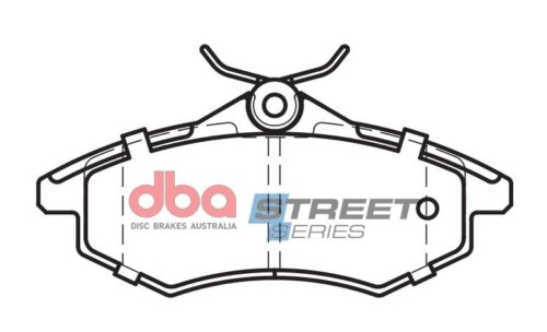 DBA SS front brake pads for Citroën C3 Picasso, Citroën C2