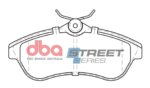DBA SS front brake pads for Citroën C3 Picasso, Citroën C2