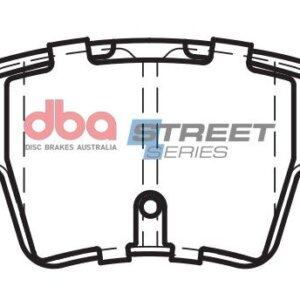 DBA SS rear brake pads for Peugeot 307, Peugeot 207