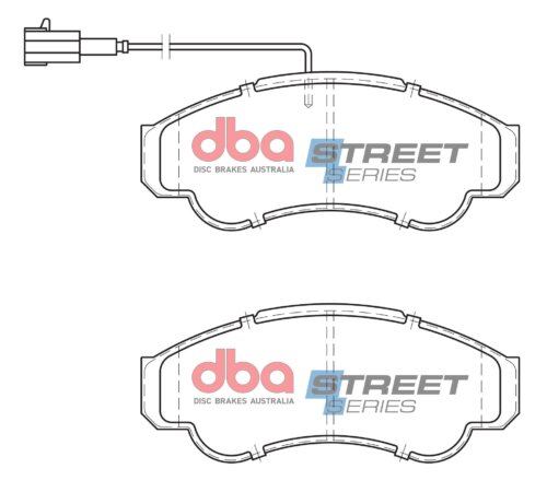 DBA SS front brake pads for Citroën Jumper, Citroën Relay