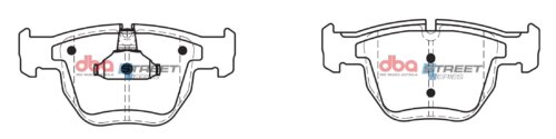 DBA SS front brake pads for Land Rover Range Rover