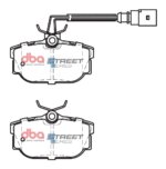 DBA SS rear brake pads for VW Sharan, SEAT Alhambra