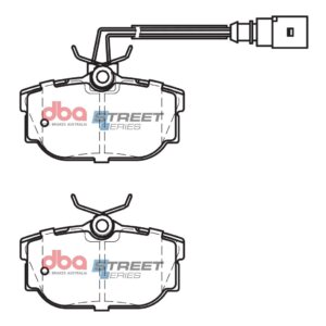 DBA SS rear brake pads for VW Sharan, SEAT Alhambra