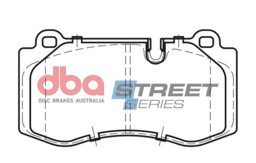 DBA SS front brake pads for Mercedes-Benz S-Class, Mercedes-Benz SL