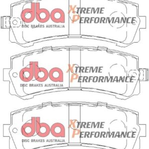 DBA XP rear brake pads for Nissan Patrol