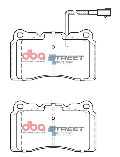 DBA SS front brake pads for Alfa Romeo 159, Alfa Romeo 166