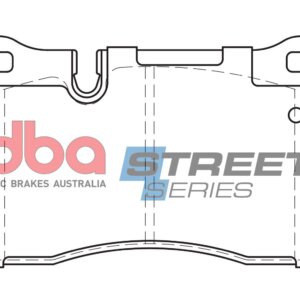 DBA SS front brake pads for Chevrolet Camaro, Chevrolet Corvette