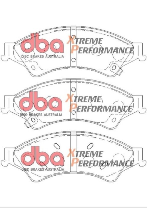 DBA XP front brake pads for Ford Everest, Ford Ranger