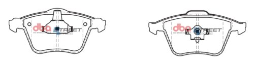 DBA SS front brake pads for Mazda 3, Ford Focus