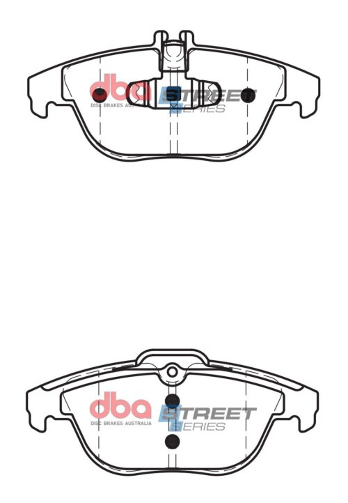 DBA SS rear brake pads for Mercedes-Benz C-Class, Mercedes-Benz E-Class