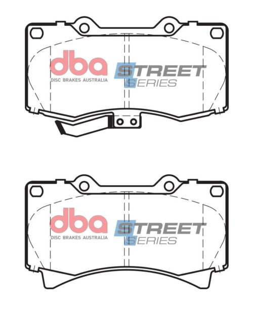 DBA SS front brake pads for Hummer H3T