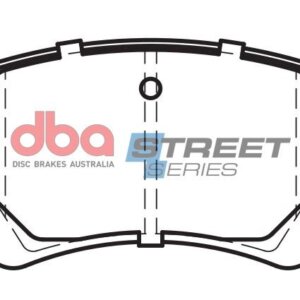 DBA SS stražnje kočione pločice za Audi A6, VW Phaeton