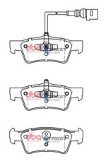 DBA SS rear brake pads for VW Touareg, VW Caravelle