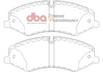 DBA XP front brake pads for Land Rover Discovery, Land Rover Range Rover