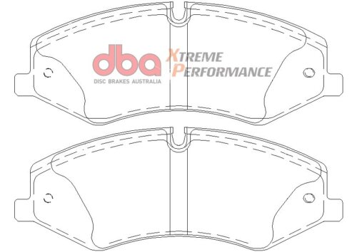DBA XP front brake pads for Land Rover Discovery, Land Rover Range Rover