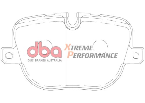 DBA XP rear brake pads for Land Rover Range Rover, Land Rover Range Rover Sport