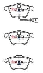 DBA SS front brake pads for Audi allroad quattro
