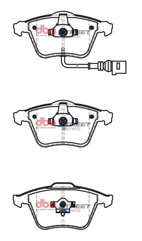 DBA SS front brake pads for Audi allroad quattro
